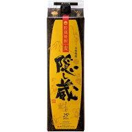 【モバイルユーザー限定先着最大3900円OFF】【最強配送】【送料無料】濱田酒造 隠し蔵 麦 25度 1800ml 1.…