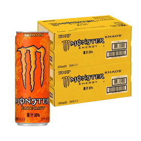 【先着順！！割引クーポン取得可】【あす楽】【送料無料】アサヒ モンスター カオス 缶 355ml×2ケース/48本