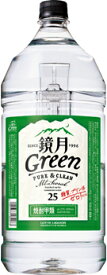 【あす楽】 サントリー 鏡月 25度 4L 4000ml 1本【ご注文は1ケース（4本）まで同梱可能】