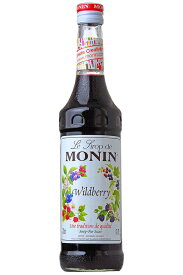 【送料無料】MONIN モナン ワイルドベリー シロップ 700ml×6本【ご注文は12本まで同梱可能】ノンアルコール シロップ