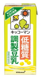 5/30限定P3倍 【送料無料】 キッコーマン 低糖質 調製豆乳 1000ml×2ケース/12本