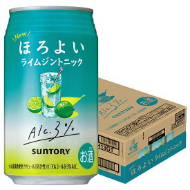 【あす楽】 サントリー ほろよい ライムジントニック 350ml×1ケース/24本【ご注文は2ケースまで1個口配送可能】