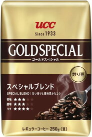 【送料無料】 UCC 炒り豆 ゴールドスペシャル スペシャルブレンド 250g×12個【レギュラーコーヒー 豆】