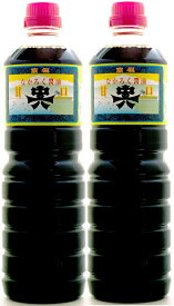【あす楽】 【送料無料】富山県 中六醸造元 甘口醤油 ペット 1000ml 1L×2本 新湊 魚に合う醤油 なかろく