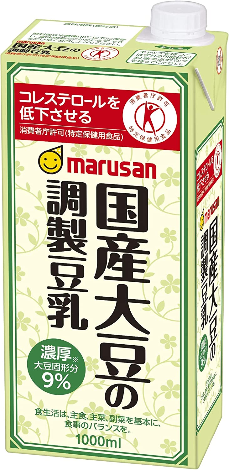  <br>マルサンアイ 国産大豆の調整豆乳 パック 1L 1000ml×1ケース 6本<br>