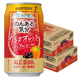 4/24日20時～25日限定P3倍 【あす楽】【送料無料】のんある気分 カシスオレンジ 350ml×2ケース/48本