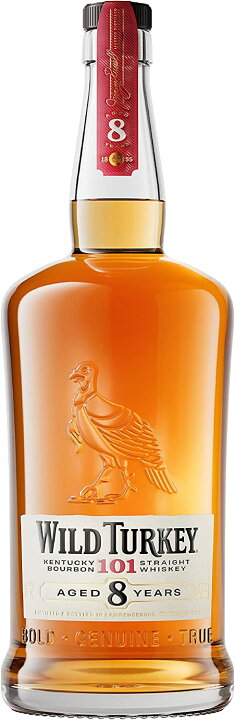 楽天市場】【送料無料】バーボン ワイルドターキー 8年 50.5度 1000ml 
