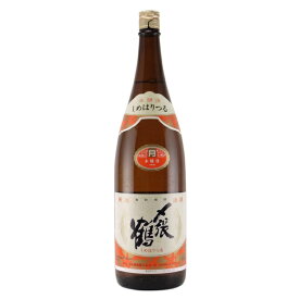 【モバイルユーザー限定先着最大3900円OFF】日本酒 宮尾酒造 清酒 〆張鶴 しめはりつる 本醸造 月 1800ml 1.8L 1本【ご注文は6本まで一個口配送可能】