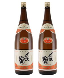 【モバイルユーザー限定先着最大3900円OFF】【送料無料】日本酒 宮尾酒造 清酒 〆張鶴 しめはりつる 本醸造 月 1800ml 1.8L×2本【北海道・沖縄県・東北・四国・九州地方は必ず送料がかかります】