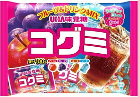 【送料無料】UHA味覚糖 コグミ ファミリーパック 128g×1ケース/16袋