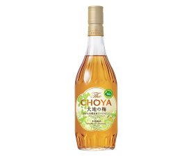 4/24日20時～25日限定P3倍 チョーヤ 梅酒 THE CHOYA 大地の梅 700ml 1本【ご注文は12本まで一個口配送可能】