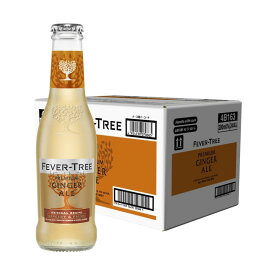 【抽選で1等77,777ポイント当たる！】【送料無料】アサヒ Fever-Tree フィーバーツリー プレミアム ジンジャーエール 瓶 200ml×1ケース/24本