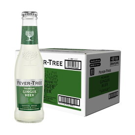 【抽選で1等77,777ポイント当たる！】【送料無料】アサヒ Fever-Tree フィーバーツリー プレミアム ジンジャービア 瓶 200ml×1ケース/24本