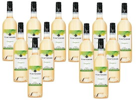 【送料無料】【ノンアルコール ワイン】Vintense ヴィンテンス ソーヴィニヨン・ブラン 白 750ml×2ケース/12本【本州(一部地域を除く)は送料無料】