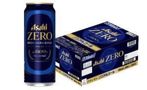 10/30限定全品P3倍 【抽選で1等2万ポイント当たる!】【11/1頃発送予定】【送料無料】 ノンアルコールビール アサヒ ゼロ 500ml×1ケース/24本