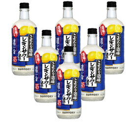 11/14〜11/16限定P3倍 【抽選で1等2万ポイント当たる！】【最強配送】 【送料無料】 サントリー こだわり酒場のレモンサワーの素 濃い旨 25％ 500ml×6本【北海道・沖縄県・東北・四国・九州地方は必ず送料がかかります】