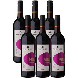 【送料無料】【ノンアルコール ワイン】Vintense ヴィンテンス カベルネ・ソーヴィニョン 赤 750ml×1ケース/6本【本州(一部地域を除く)は送料無料】