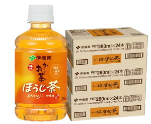 10/24〜10/27 9:59まで全品P3倍 【抽選で1等2万ポイント当たる!】【送料無料】伊藤園 お〜いお茶 ほうじ茶 PET 280ml×3ケース/72本