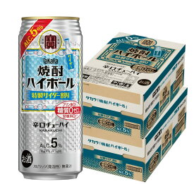 【あす楽】 【送料無料】宝 タカラ焼酎ハイボール 5％ 特製サイダー割り 500ml×2ケース/48本【北海道・沖縄県・東北・四国・九州地方は必ず送料がかかります】