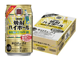 【抽選で1等2万ポイント当たる！】【最強配送】 宝 焼酎ハイボール 強烈塩レモンサイダー割り 350ml×1ケース/24本【ご注文は2ケースまで1個口配送となります】