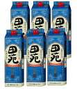 【送料無料】田苑酒造 田苑 芋 瑠璃ラベル 25度 パック 1800ml 1.8L×1ケース/6本【北海道・沖縄県・東北・四国・九州地方は必ず送料がかかります】