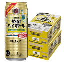 【最強配送】 【送料無料】宝 焼酎ハイボール 強烈塩レモンサイダー割り 500ml×2ケース/48本【北海道・沖縄県・東北・四国・九州地方は必ず送料がかかります】