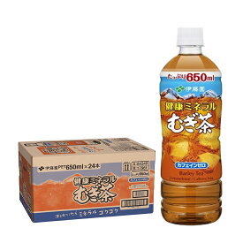 【送料無料】 伊藤園 健康 ミネラル むぎ茶 650ml×24本