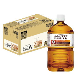 【あす楽】 【送料無料】コカ・コーラ からだすこやか茶W+ 1050ml×1ケース/12本