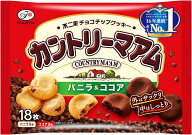 【送料無料】不二家 カントリーマアム（バニラ＆ココア）18枚×18袋