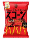 【送料無料】湖池屋 スコーン やみつきバーベキュー 73g×24個/2ケース