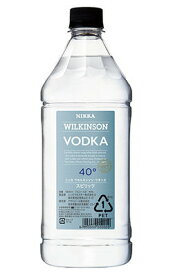 4/24日20時～25日限定P3倍 アサヒ ウィルキンソン ウォッカ 40度 1800ml 1.8L 1本【ご注文は2ケース(12本）まで同梱可能】