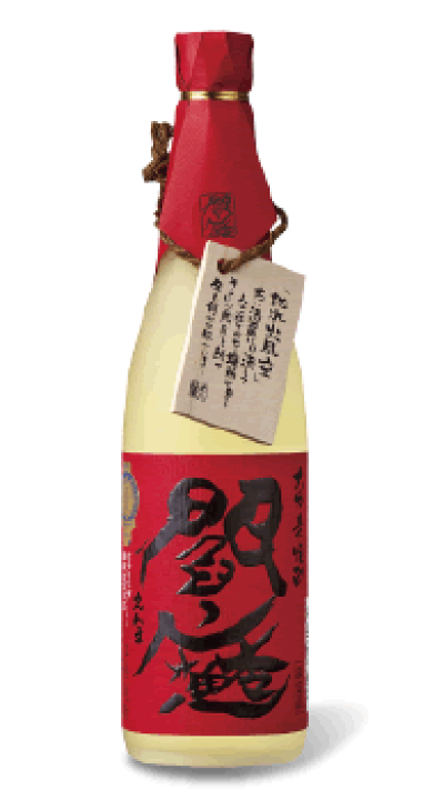 楽天市場】大分県 老松酒造 赤閻魔（えんま） 樽熟成麦焼酎 25度