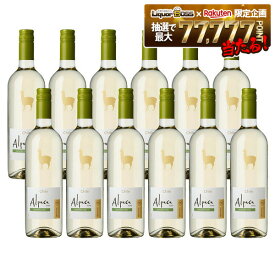 【最強発送】【送料無料】サンタヘレナ アルパカ ソーヴィニヨンブラン 750ml×12本【一部地域送料無料対象外】