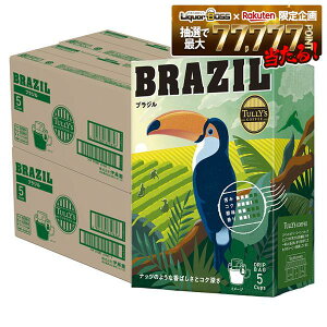 �y���������z�ɓ��� TULLY�fS COFFEE BARISTA�fS ROAST �u���W�� 45g�i9g×5�܁j×20�h���b�v�o�b�O ���� �R�[�q�[
