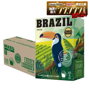 �y���������z�ɓ��� TULLY�fS COFFEE BARISTA�fS ROAST �u���W�� 45g�i9g×5�܁j×5�h���b�v�o�b�O ���� �R�[�q�[