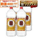 【先着400円OFFクーポン 6/8 10:00〜6/11 01:59】【最強配送】【送料無料】宝酒造 宝焼酎 25度 エコペット 4000ml 4L…