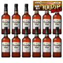 【送料無料】正規品 サントリー カナディアンクラブ 40度 700ml×1ケース/12本【北海道・沖縄県・東北・四国・九州地…