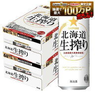 【最強配送】【送料無料】【2ケースセット】サッポロ 北海道生搾り 500ml×48本(2ケース)【北海道・沖縄…