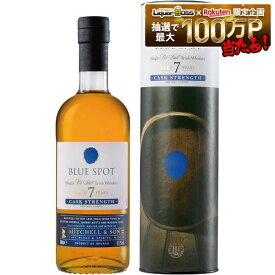【スパイシーな香り】ブルー スポット 58度 アイルランド 700ml 1本【ご注文は12本まで同梱可能】