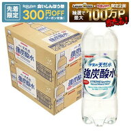 【先着300円OFFクーポン】【最強配送】【送料無料】サンガリア 伊賀の天然水 強炭酸水 500ml×2ケース 48…