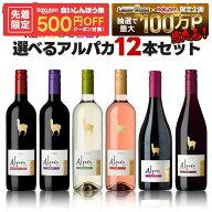 【先着500円OFFクーポン】【最強配送】【送料無料】ワイン セット選べるアルパカセットよりどり 12本 750…