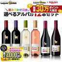 先着最大3000円OFFクーポン 【最強配送】【送料無料】ワイン セット選べるアルパカセットよりどり 12本 750ml×12本【北海道・沖縄県・東北・四国・九州地方は必ず送料がかかります】