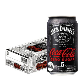 1/20限定P5倍 【送料無料】 ジャック ダニエル コカ・コーラ 5％ 350ml×1ケース/24本【北海道・沖縄県・東北・四国・九州地方は必ず送料がかかります】