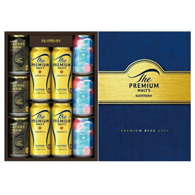 【抽選で1等2万ポイント当たる！】敬老の日 贈答 ビール お酒 プレゼント 2025 飲み比べ 詰め合わせ【送料無料】サントリー プレミアムモルツ 3種 詰め合わせ BMESEN 1セット ビール ギフト 家飲み 飲み比べ　セット