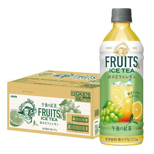 yzLߌ̍g FRUITS&ICE TEAԂǂƃ500ml×1P[X/24{t[ceB[ Ԃǂ 