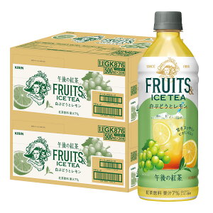 yzLߌ̍g FRUITS&ICE TEAԂǂƃ500ml×2P[X/48{t[ceB[ Ԃǂ 
