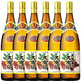【最強配送】【送料無料】泡盛 久米島の久米仙 でいご 43度 1800ml 1.8L×6本/1ケース【北海道・沖縄県・東北・四国・九州地方は必ず送料が掛かります】