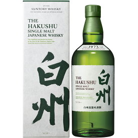 【抽選で1等77,777ポイント当たる！】【送料無料】 サントリー シングルモルトウイスキー 白州 700ml 1本【ご注文は1ケース（12本）まで同梱可能です】【プレミアムウィスキー】