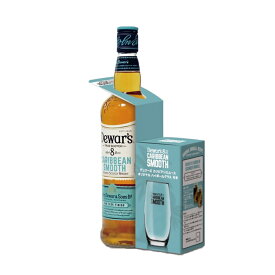 【グラス付き】Dewar's デュワーズ カリビアンスムース8年 750ml 1本 【ご注文は12本まで一個口配送可能】スコッチウイスキー ブレンデッドスコッチウイスキー