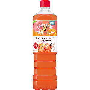 �T���g���[ �N���t�g�{�X �t���[�c�e�B�[�G�[�h �s�[�`&�}���S�[ 950ml×12�{ PET